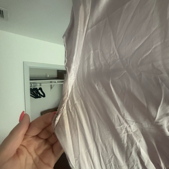 Reformation Kaye Silk Dress in Light Purple - Picture 7 of 8